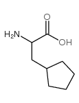 3-Cyclopentyl-DL-alanine - Chemical structure and product image