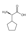 D-Cyclopentylglycine - Chemical structure and product image