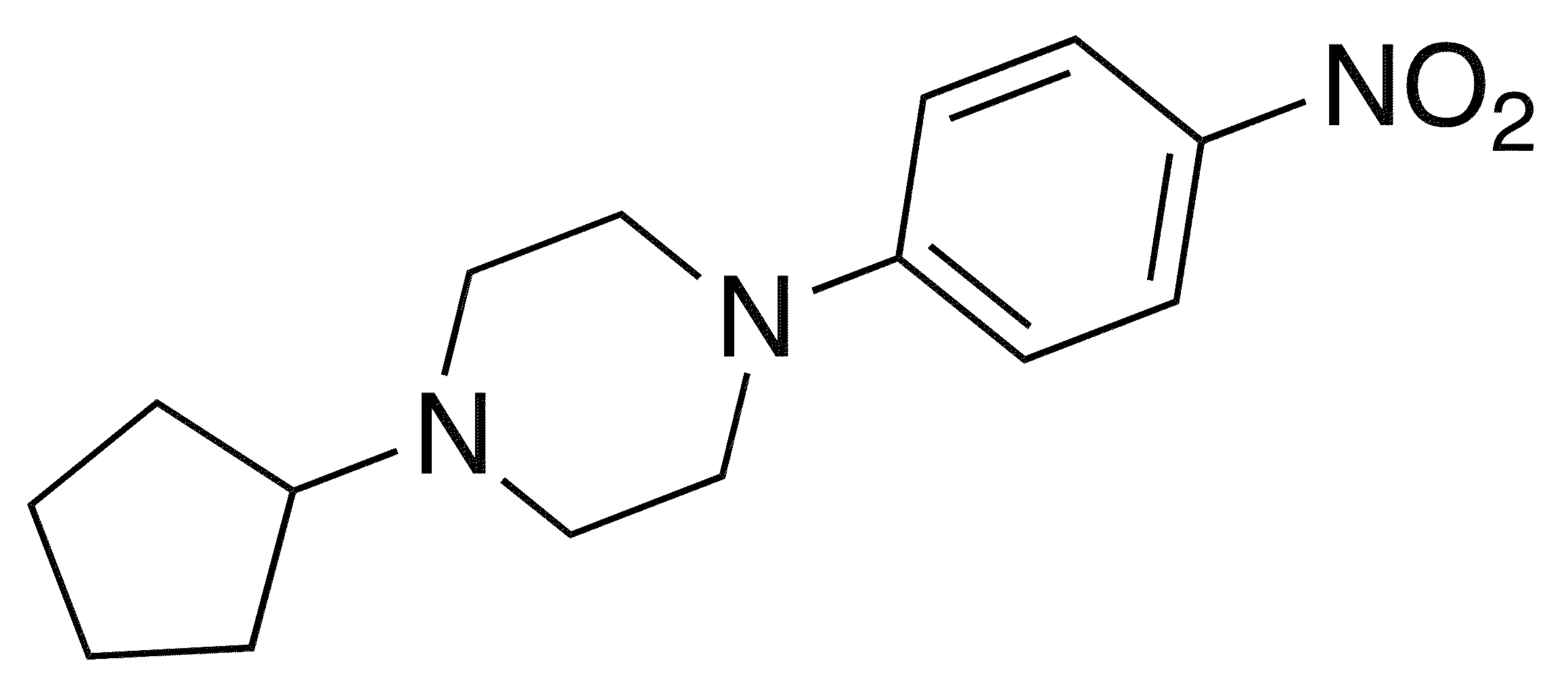 1-Cyclopentyl-4-(4-nitrophenyl)piperazine - Chemical structure and product image
