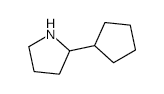 2-Cyclopentylpyrrolidine - Chemical structure and product image
