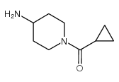 1-(Cyclopropylcarbonyl)piperidin-4-amine - Chemical structure and product image