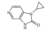 1-Cyclopropyl-1,3-dihydroimidazo[4,5-c]pyridine-2-one - Chemical structure and product image