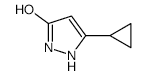 5-Cyclopropyl-1,2-dihydro-3H-pyrazol-3-one - Chemical structure and product image