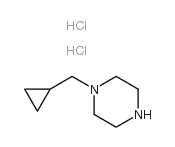 1-(Cyclopropylmethyl)piperazine Dihydrochloride - Chemical structure and product image