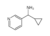 Cyclopropyl(pyridin-3-yl)methanamine - Chemical structure and product image