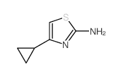 4-Cyclopropyl-2-thiazolamine - Chemical structure and product image