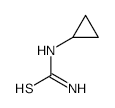 N-Cyclopropylthiourea - Chemical structure and product image