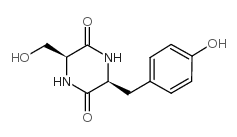 Cyclo(-L-Ser-L-Tyr) - Chemical structure and product image