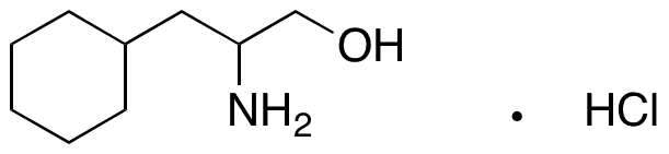 rac-Cyclohexylalaninol Hydrochloride - Chemical structure and product image