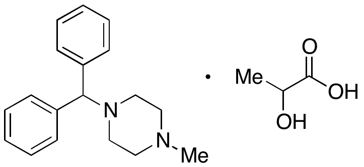 Cyclizine Lactate - Chemical structure and product image