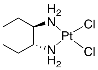 [SP-4-2-(1R-trans)]-(1,2-Cyclohexanediamine-N,Nâ€™) Dichloridoplatinum(II) - Chemical structure and product image