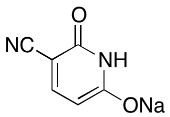 3-Cyano-6-hydroxypyridone Sodium Salt - Chemical structure and product image
