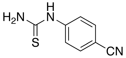 N-(4-Cyanophenyl)thiourea - Chemical structure and product image