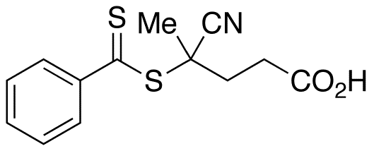 4-Cyano-4-(phenylcarbonothioylthio)pentanoic Acid - Chemical structure and product image