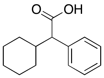 alpha-Cyclohexyl-benzeneacetic Acid - Chemical structure and product image