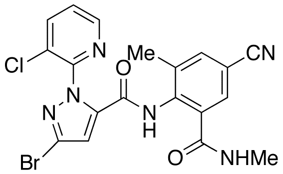 Cyantraniliprole - Chemical structure and product image