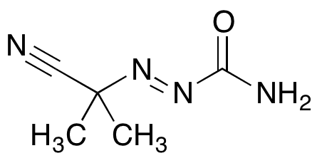 2-(1-Cyano-1-methylethyl)azocarboxamide - Chemical structure and product image