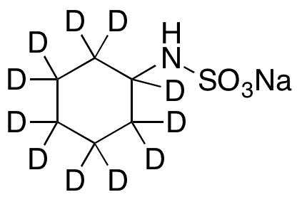 Cyclamic Acid-d11 Sodium Salt - Chemical structure and product image