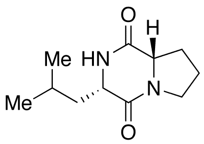 Cyclo(L-prolyl-L-leucyl) - Chemical structure and product image