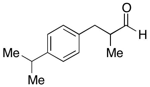 2-Methyl-3-(p-isopropylphenyl)propionaldehyde(Cyclamal) - Chemical structure and product image