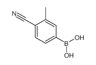 4-Cyano-3-methylphenylboronic acid - Chemical structure and product image