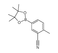 3-Cyano-4-methylphenylboronic acid, pinacol ester - Chemical structure and product image