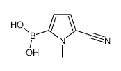 5-Cyano-1-methyl-1H-pyrrol-2-ylboronic acid - Chemical structure and product image