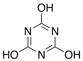 Cyanuric Acid - Chemical structure and product image