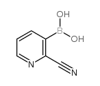 2-Cyanopyridine-3-boronic acid - Chemical structure and product image