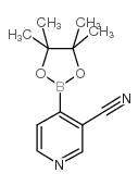 3-Cyanopyridine-4-boronic acid pinacol ester - Chemical structure and product image