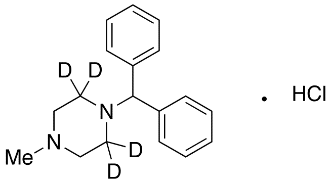 Cyclizine-d4 Hydrochloride - Chemical structure and product image