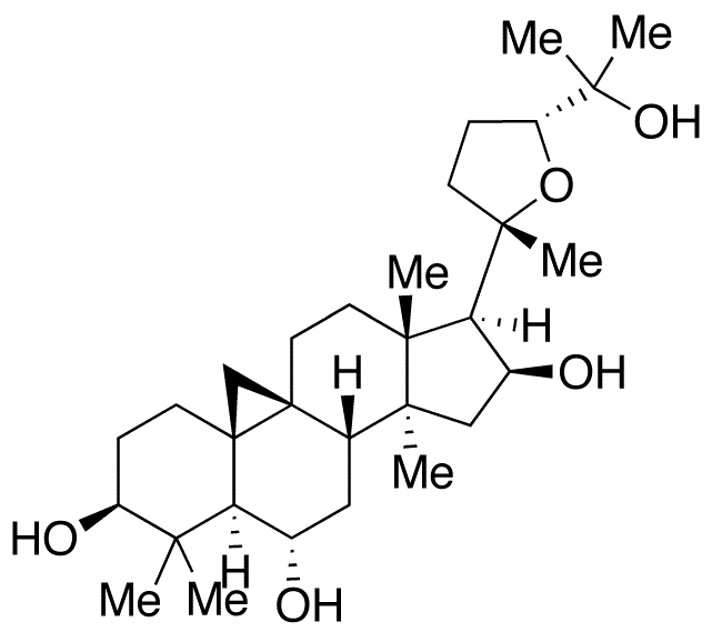 Cycloastragenol - Chemical structure and product image