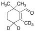 beta-Cyclocitral-d5, Technical Grade - Chemical structure and product image