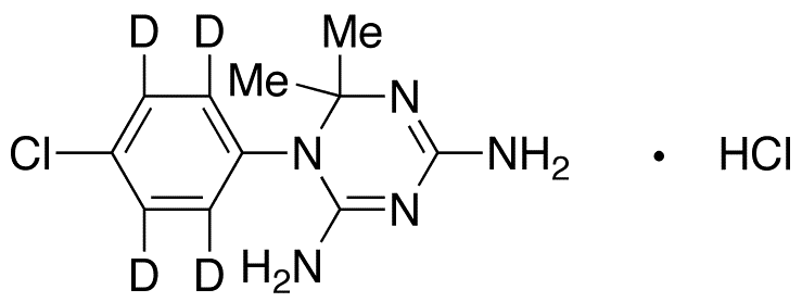Cycloguanil-d4 Hydrochloride - Chemical structure and product image