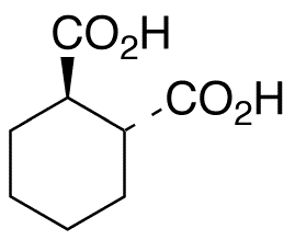 (R,R)-1,2-Cyclohexanedicarboxylic Acid - Chemical structure and product image