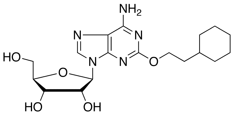2-(2-Cyclohexylethoxy)adenosine - Chemical structure and product image