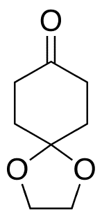 1,4-Cyclohexanedione Monoethylene Acetal - Chemical structure and product image
