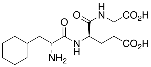 3-Cyclohexyl-D-alanyl-D-alpha-glutamylglycine - Chemical structure and product image