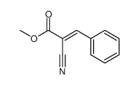 2-Cyano-3-phenyl-acrylic acid methyl ester - Chemical structure and product image