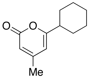 6-Cyclohexyl-4-methyl-2H-pyran-2-one - Chemical structure and product image
