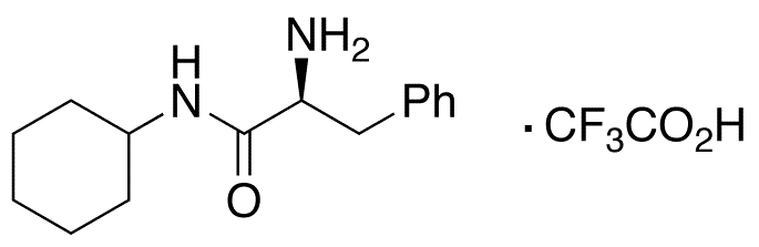 N-Cyclohexyl-L-phenylalaninamide Mono(Trifluoroacetic Acid Salt) - Chemical structure and product image