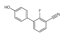 4-(3-Cyano-2-fluorophenyl)phenol - Chemical structure and product image
