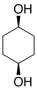 cis-1,4-Cyclohexanediol - Chemical structure and product image