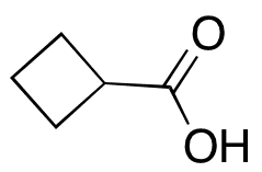 Cyclobutanecarboxylic Acid - Chemical structure and product image