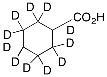 Cyclohexanecarboxylic-d11 Acid - Chemical structure and product image