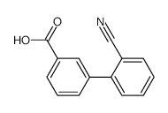 2-Cyanobiphenyl-3-carboxylic acid - Chemical structure and product image