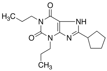 8-Cyclopentyl-1,3-dipropylxanthine - Chemical structure and product image