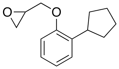 2-[(2-Cyclopentylphenoxy)methyl]-oxirane - Chemical structure and product image