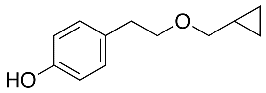 4-[2-(Cyclopropylmethoxy)ethyl]phenol - Chemical structure and product image