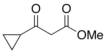 3-Cyclopropyl-3-oxopropanoic Acid Methyl Ester - Chemical structure and product image